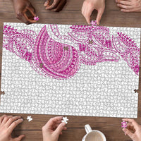 Traditional Polynesian Art Tattoos Puzzle Pink Color LT03 - Polynesian Pride