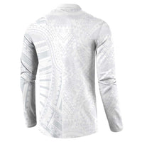Lotu Tamaiti Button Sweatshirt Traditional Samoan Art Tattoos LT03 - Polynesian Pride