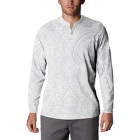 Lotu Tamaiti Button Sweatshirt Traditional Samoan Art Tattoos LT03 - Polynesian Pride