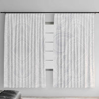 Lotu Tamaiti Window Curtain Traditional Samoan Art Tattoos - Polynesian Pride