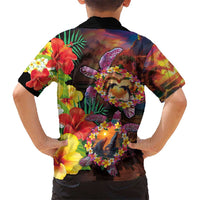 Hawaiian Sea Animals Love Couple Hawaiian Shirt Aloha Sunset Symphony LT03 - Polynesian Pride