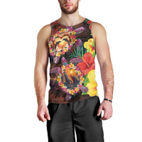 Hawaiian Sea Animals Love Couple Men Tank Top Aloha Sunset Symphony LT03 - Polynesian Pride