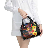 Hawaiian Sea Animals Love Couple Shoulder Handbag Aloha Sunset Symphony LT03 - Polynesian Pride