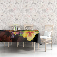 Hawaiian Sea Animals Love Couple Tablecloth Aloha Sunset Symphony LT03 - Polynesian Pride