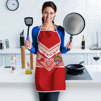 Tonga Rugby Apron Ngatu Motifs and Pacific Patterns LT03 - Polynesian Pride