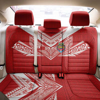 Tonga Rugby Back Car Seat Cover Ngatu Motifs and Pacific Patterns LT03 - Polynesian Pride