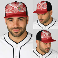 Tonga Rugby Baseball Net Cap Ngatu Motifs and Pacific Patterns LT03 - Polynesian Pride