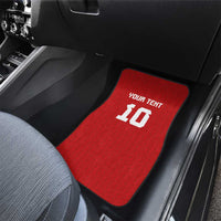 Custom Tonga Rugby Car Mats Ngatu Motifs and Pacific Patterns LT03 - Polynesian Pride
