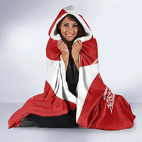 Tonga Rugby Hooded Blanket Ngatu Motifs and Pacific Patterns LT03 - Polynesian Pride