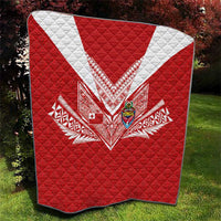 Tonga Rugby Quilt Ngatu Motifs and Pacific Patterns LT03 - Polynesian Pride