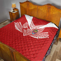 Tonga Rugby Quilt Ngatu Motifs and Pacific Patterns LT03 - Polynesian Pride