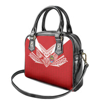 Tonga Rugby Shoulder Handbag Ngatu Motifs and Pacific Patterns LT03 - Polynesian Pride