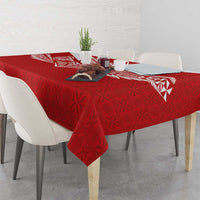 Tonga Rugby Tablecloth Ngatu Motifs and Pacific Patterns LT03 - Polynesian Pride