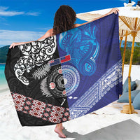 Samoa and Aotearoa Together Sarong Tatau Art Tattoos-Taniko and Maori with Fern