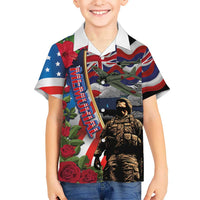 Hawaii and United States Memorial Day Hawaiian Shirt Honor and Remember The Fallen LT03 - Polynesian Pride
