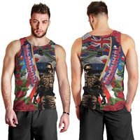 Hawaii and United States Memorial Day Men Tank Top Honor and Remember The Fallen LT03 - Polynesian Pride