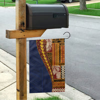 Samoa Siapo Motif Half Style Garden Flag Colorful Version