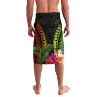 Vanuatu Independence Day Lavalava Boars Tusk and Melanesian Warrior Indipendens Dei