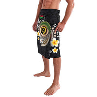 Vanuatu Independence Day Lavalava Melanesian Tribal Pig Tusk with Tropical Plants LT03 - Polynesian Pride