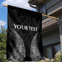 New Zealand Netball Garden Flag Koru and Maori Tattoo Jersey LT03 - Polynesian Pride