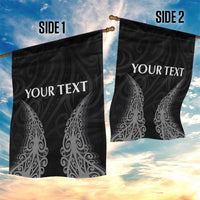 New Zealand Netball Garden Flag Koru and Maori Tattoo Jersey LT03 - Polynesian Pride