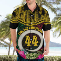 Vanuatu 44th Anniversary Independence Day Hawaiian Shirt Boars Tusk and Namele Plant LT03 - Polynesian Pride
