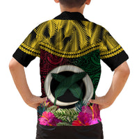 Vanuatu 44th Anniversary Independence Day Hawaiian Shirt Boars Tusk and Namele Plant LT03 - Polynesian Pride
