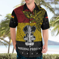 Custom Papua New Guinea Madang Province Hawaiian Shirt PNG Birds Of Paradise Polynesian Arty Style LT03 - Polynesian Pride