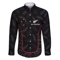 Custom New Zealand Rugby Family Matching Puletasi and Hawaiian Shirt Maori All Black Championship 2024 and Silver Fern