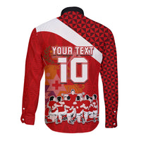 personalised-tonga-rugby-long-sleeve-button-shirt-sipi-tau-dance-coat-of-arms-ngatu-pattern