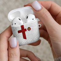 Tonga Ngatu Art Rugby Mate Ma'a AirPods Case LT03 - Polynesian Pride