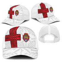 Tonga Ngatu Art Rugby Mate Ma'a Baseball Net Cap LT03 - Polynesian Pride
