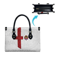 Tonga Ngatu Art Rugby Mate Ma'a Leather Bag - Polynesian Pride