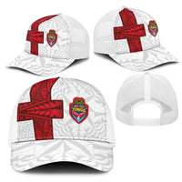 Tonga Ngatu Art Rugby Mate Ma'a Mesh Trucker Cap LT03 - Polynesian Pride