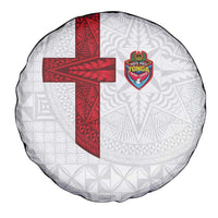 Tonga Ngatu Art Rugby Mate Ma'a Spare Tire Cover - Polynesian Pride