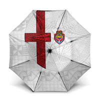 Tonga Ngatu Art Rugby Mate Ma'a Umbrella - Polynesian Pride