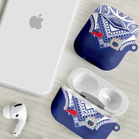 Samoa Rugby AirPods Case Pacific Motifs LT03 - Polynesian Pride