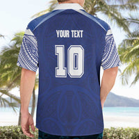 Custom Samoa Rugby Hawaiian Shirt Pacific Motifs LT03 - Polynesian Pride