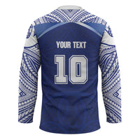 Custom Samoa Rugby Hockey Jersey Pacific Motifs LT03 - Polynesian Pride