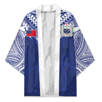 Custom Samoa Rugby Kimono Pacific Motifs - Polynesian Pride