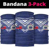 Samoa Rugby Neck Gaiter Pacific Motifs - Polynesian Pride