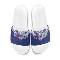 Samoa Rugby Slide Sandals Pacific Motifs - Polynesian Pride