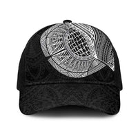 Samoan Tatau Baseball Net Cap Art Tribal Traditional Tattoos LT03 One Size Black Black - Polynesian Pride