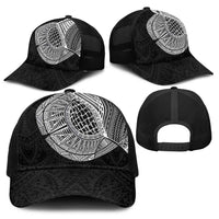 Samoan Tatau Baseball Net Cap Art Tribal Traditional Tattoos LT03 - Polynesian Pride