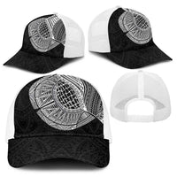 Samoan Tatau Baseball Net Cap Art Tribal Traditional Tattoos LT03 - Polynesian Pride