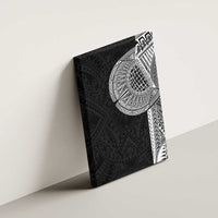 Samoan Tatau Canvas Wall Art Art Tribal Traditional Tattoos - Polynesian Pride