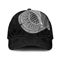 Samoan Tatau Classic Cap Art Tribal Traditional Tattoos LT03 Universal Fit Black - Polynesian Pride