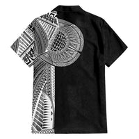 Samoan Tatau Family Matching Mermaid Dress and Hawaiian Shirt Art Tribal Traditional Tattoos - Polynesian Pride