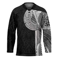 Samoan Tatau Hockey Jersey Art Tribal Traditional Tattoos - Polynesian Pride