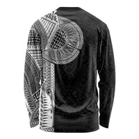 Samoan Tatau Long Sleeve Shirt Art Tribal Traditional Tattoos LT03 - Polynesian Pride